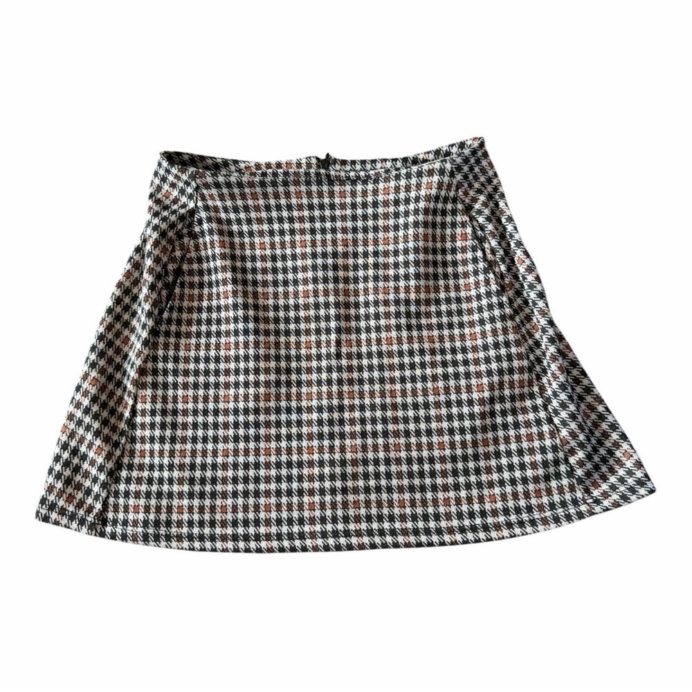 Altar’d State Classic Houndstooth Mini Skirt Women’s Size Small